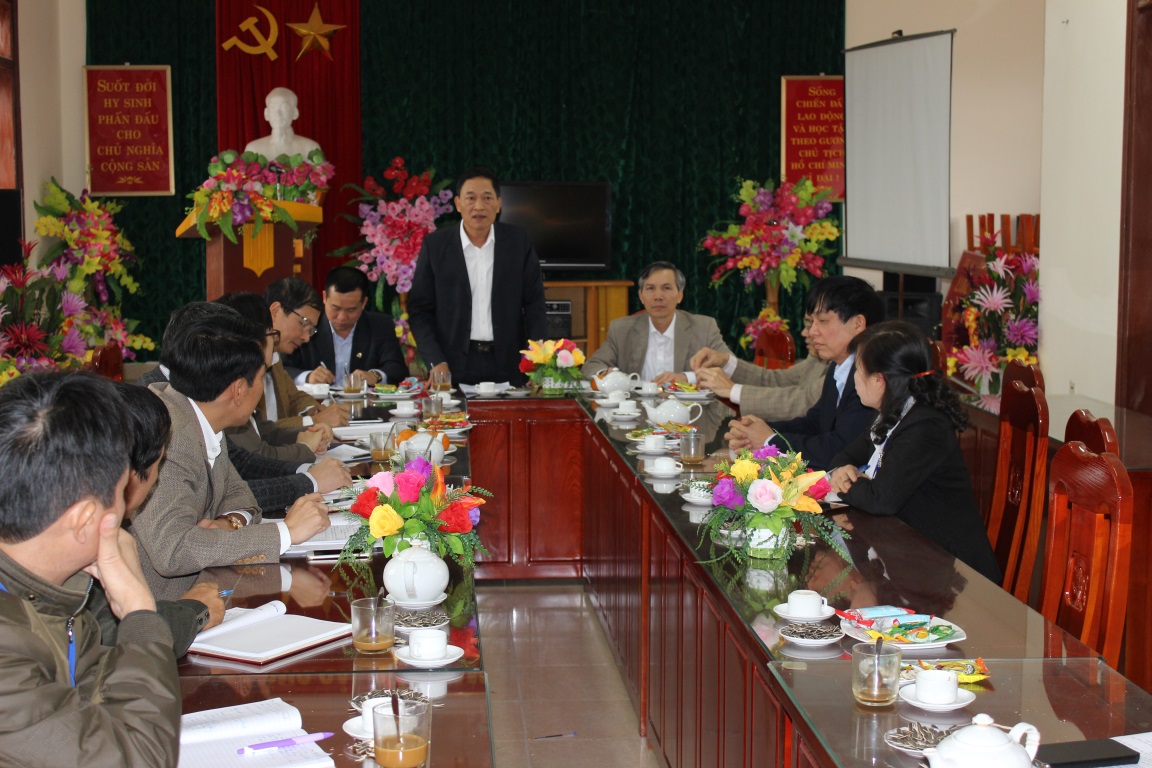 Thứ trưởng Bộ Khoa học và Công nghệ thăm và làm việc Tuyên Quang.